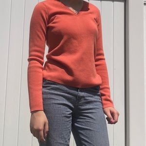 Loft Salmon Sweater